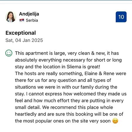 Spacious Side Seaview Apartamento Sliema