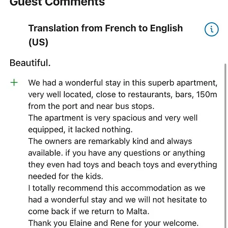 Spacious Side Seaview * Sliema