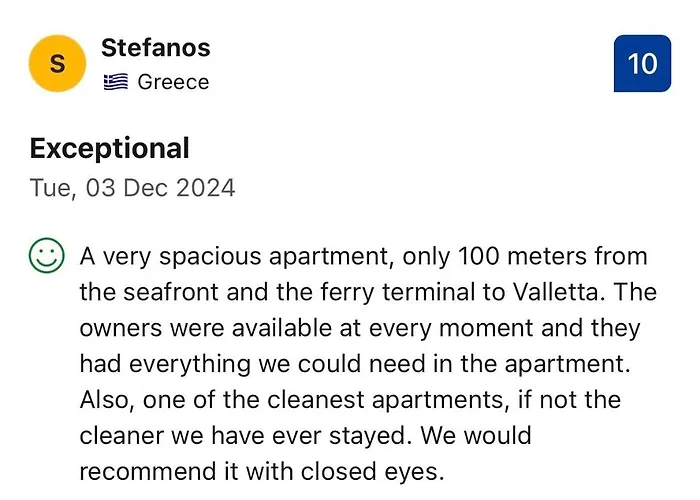 Spacious Side Seaview Διαμέρισμα